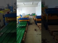 آلة تشكيل الألواح IBR بالتحكم PLC مع مادة القاطع Cr12Mov