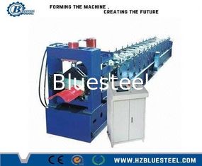8.5m * 1.2m * 1.5m Ridge Cap Forming Machine ± 2mm قطع التسامح