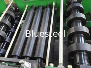 خضراء / آلة الأزرق الكروم 12 المدادة لفة تشكيل، الصفائح المعدنية آلات تشكيل