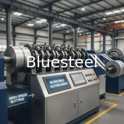 خط قطع المعدن مع عرض قطع قابلة للتعديل ، ووقت الإعداد السريع ، وآلة قطع عالية السرعة لمعالجة الملفات الفعالة