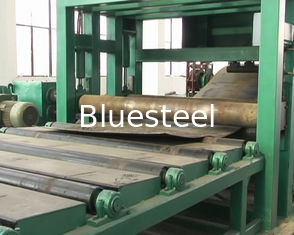 خط قطعة فولاذية قابلة للتخصيص مع كفاءة 30-120m / min و 508mm Coil ID