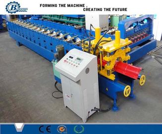 8.5m * 1.2m * 1.5m Ridge Cap Forming Machine ± 2mm قطع التسامح