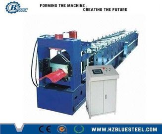 8.5m * 1.2m * 1.5m Ridge Cap Forming Machine ± 2mm قطع التسامح