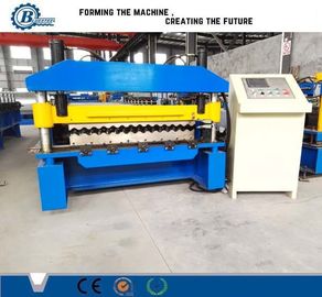 آلة تشكيل الفولاذ المموجة 1000mm/1250mm عرض مع 5.5kw الطاقة