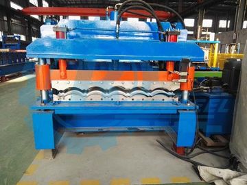آلة تشكيل البلاط الفولاذي 3KW تحكم PLC 0.3 - سمك 0.8 مم