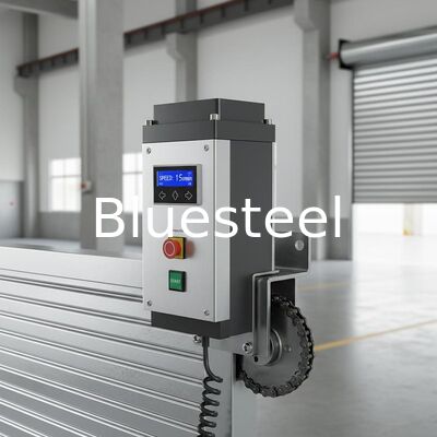 آلة الباب الصناعية ذات المظلة المطاطية مع سرعة 10-20m / min ، مخفض معدات الهليكسية ، و Omron Encoder للسيطرة الدقيقة