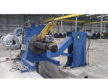 خط طول قطع الفولاذ PLC 600 - 1250mm وزن الملف 10-20T OD 1200mm